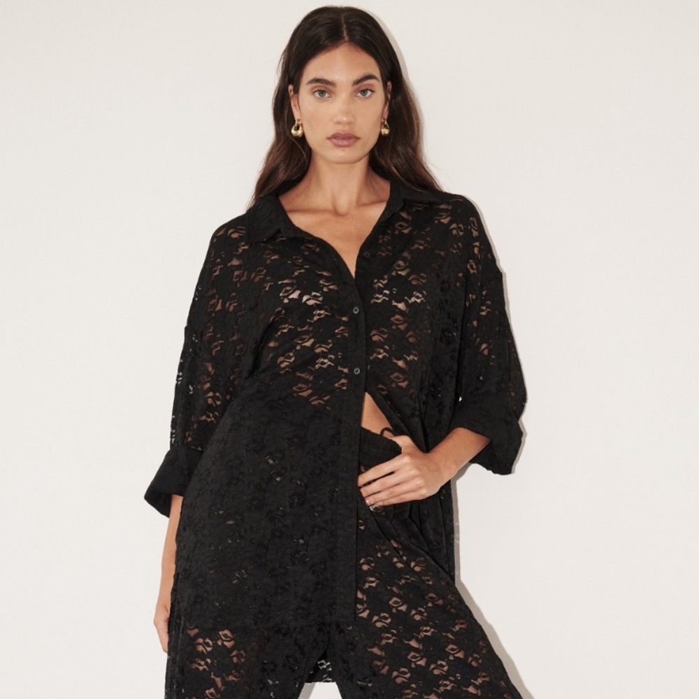 Dissh Loula lace shirt